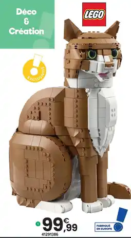 JouéClub Lego le chat roux offre