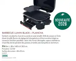 Botanic Barbecue lumin black + plancha offre