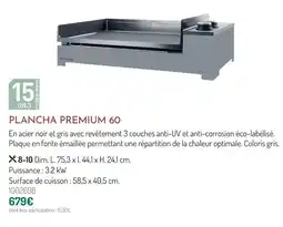 Botanic Plancha premium 60 offre