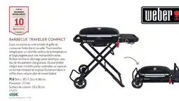 Botanic Weber barbecue traveler compact offre