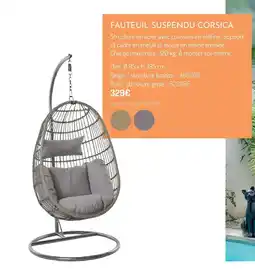 Botanic Fauteuil suspendu corsica offre