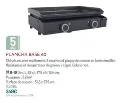 Botanic Forge adour plancha base 60 offre