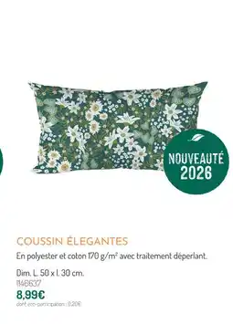Botanic Coussin élégantes offre