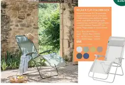 Botanic Lafuma relax r clip colorblock offre