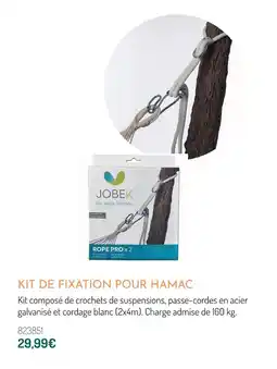 Botanic Jobek kit de fixation pour hamac offre