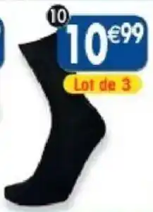 Maximo 3 paires de chaussettes non comprimante offre