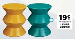 Centrakor La table d'appoint offre