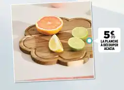 Centrakor La planche à découper acacia offre