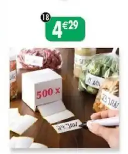 Maximo Distributeur 500 étiquettes offre
