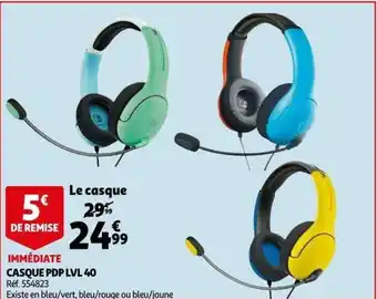Auchan Casque pop lvl 40 offre