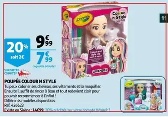 Poupée colour n style