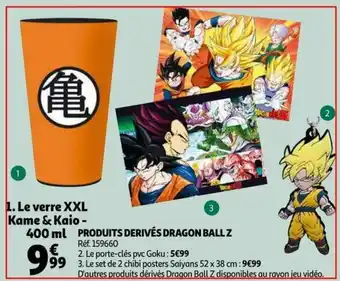 Produits derivés dragon ball z