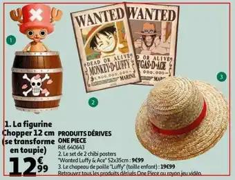 Auchan Produits dérives one piece offre
