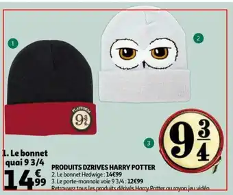 Auchan Produits dzrives harry potter offre