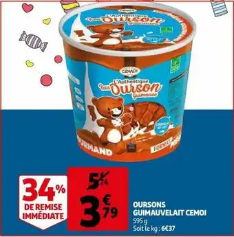 Oursons guimauvelait cemoi