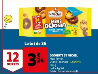 Auchan Doonuts st michel offre