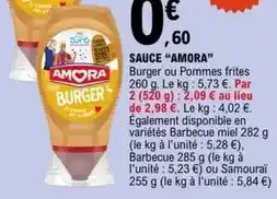 E.Leclerc Amora - sauce offre