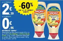E.Leclerc Amora - mayonnaise offre