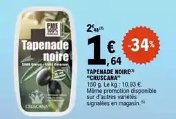E.Leclerc Signal - tapenade noire offre