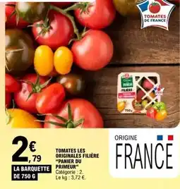 E.Leclerc Tomates les originales filière panner du primeur offre