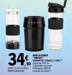 E.Leclerc Mini-blender offre