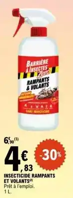 E.Leclerc Insecticide rapants et volants offre