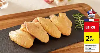 Carrefour Ailerons de dinde offre