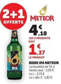 Hyper U BIÈRE IPA “MÉTÉOR” offre