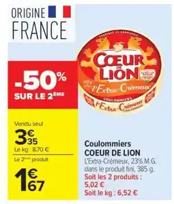 Carrefour Coulommiers Coeur De Lion offre