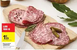Carrefour Pavé au poivre CARREFOUR offre