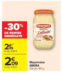 Carrefour Mayonnaise AMORA offre