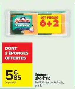 Carrefour Éponges 'Spontex' offre