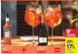 Carrefour Aperol + Riccadonna Prosecco offre