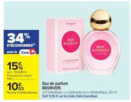 Carrefour Eau de parfum BOURJOIS offre