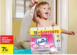 Carrefour Papier hygiénique LOTUS offre