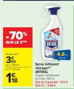 Carrefour ANTIKAL offre