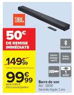 Carrefour Barre de son offre