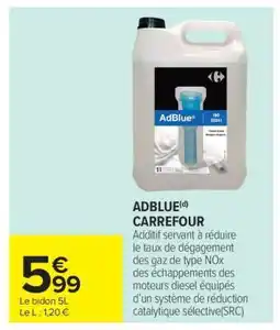 Carrefour ADBLUE(d) CARREFOUR offre