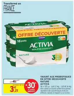 Intermarché Activia offre