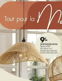 La Foir'Fouille Suspension myha papier et pvc offre