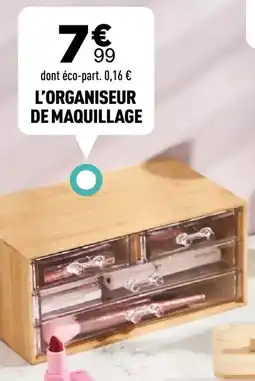 Centrakor L'organiseur de maquillage offre
