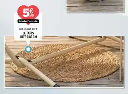 Centrakor Le tapis jute offre