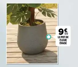 Centrakor Le pot de fleur évasé offre