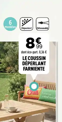 Centrakor Le coussin déperlant farniente offre