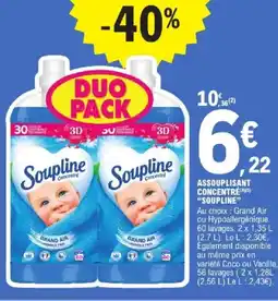 E.Leclerc Express SOUPLINE Assouplisant concentré offre