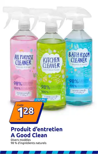 Produit d'entretien A Good Clean