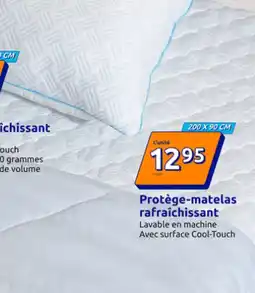 Action Protège-matelas rafraîchissant offre