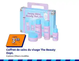 Action Coffret de soins du visage The Beauty offre