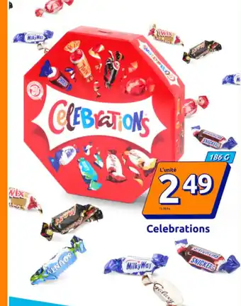 Action CELEBRATIONS offre