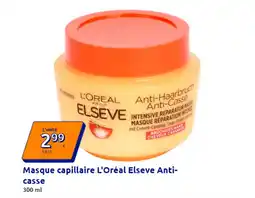 Action Masque capillaire L'Oréal Elseve Anti- casse offre